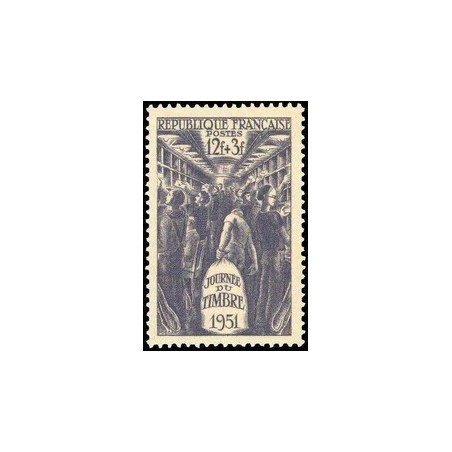 N°879 - 1 TIMBRE DE FRANCE NEUF ** DE LUXE.
