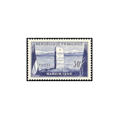 N°922 - 1 TIMBRE DE FRANCE NEUF ** DE LUXE.