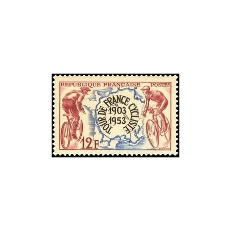 N°955 - 1 TIMBRE DE FRANCE NEUF ** DE LUXE.