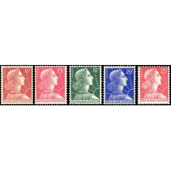 N°1009A-1011C - 5 TIMBRES DE FRANCE NEUF ** DE LUXE.