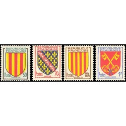 N°1044-1047 - 4 TIMBRES DE FRANCE NEUF ** DE LUXE.