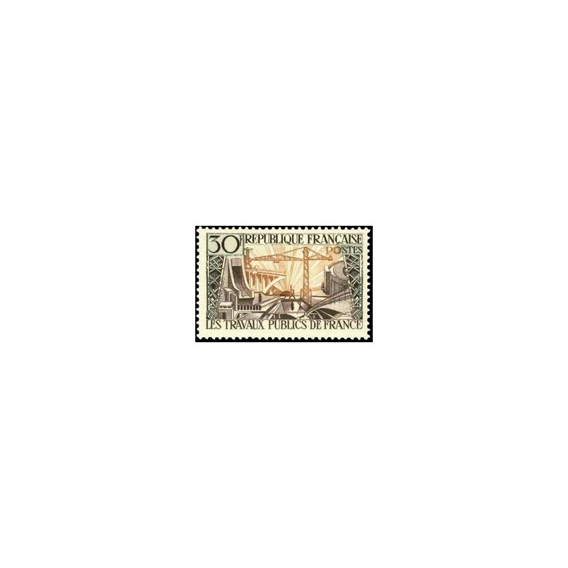 N°1114 - 1 TIMBRE DE FRANCE NEUF ** DE LUXE.