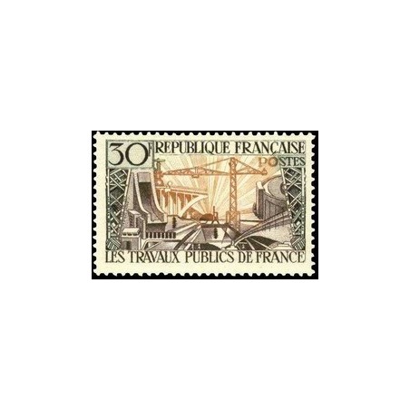 N°1114 - 1 TIMBRE DE FRANCE NEUF ** DE LUXE.