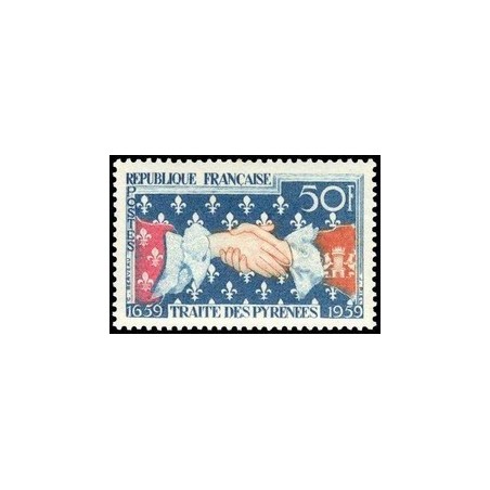 N°1223 - 1 TIMBRE DE FRANCE NEUF ** DE LUXE.