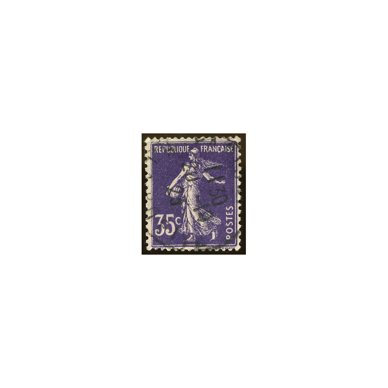 N°142 - 1Timbre de France oblitéré.