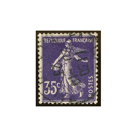 N°142 - 1Timbre de France oblitéré.