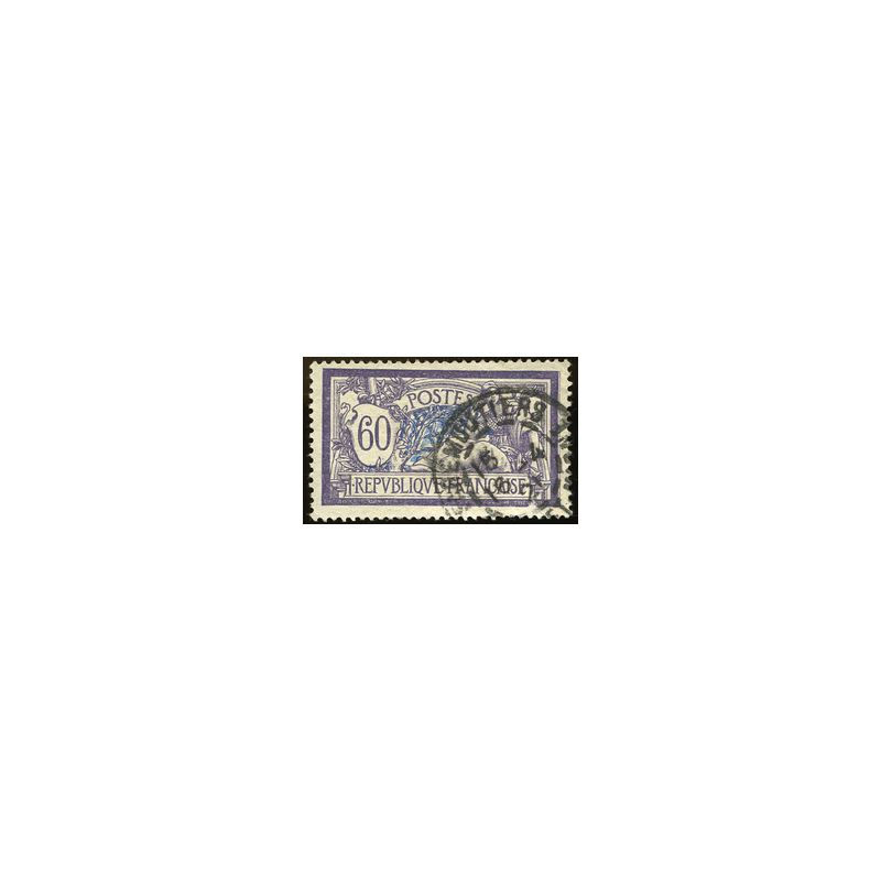 N°144 - 1Timbre de France oblitéré.