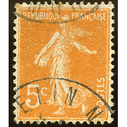 N°158 - 1Timbre de France oblitéré.