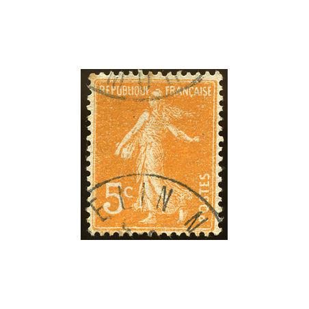 N°158 - 1Timbre de France oblitéré.