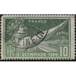 N°183 - 1Timbre de France oblitéré.