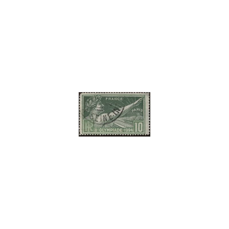 N°183 - 1Timbre de France oblitéré.