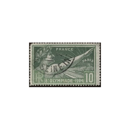 N°183 - 1Timbre de France oblitéré.