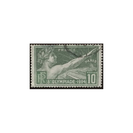 N°183 - 1Timbre de France oblitéré.