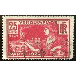 N°184 - 1Timbre de France oblitéré.