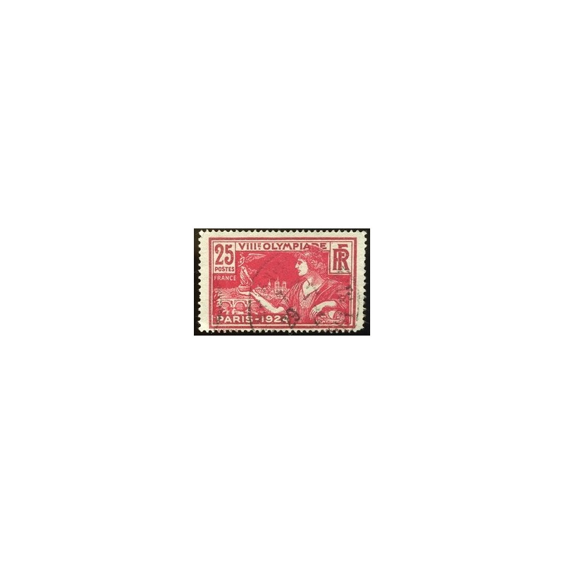 N°184 - 1Timbre de France oblitéré.