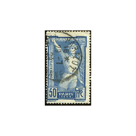 N°186 - 1Timbre de France oblitéré.