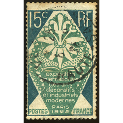 N°211 - 1 Timbre de France oblitéré.