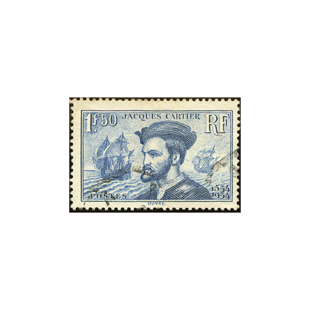 N°297 - 1 Timbre de France oblitéré.
