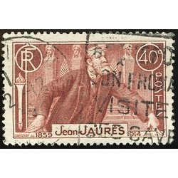 N°318 - 1 Timbre de France oblitéré.