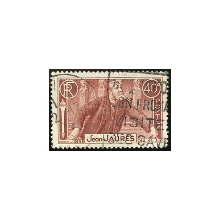 N°318 - 1 Timbre de France oblitéré.