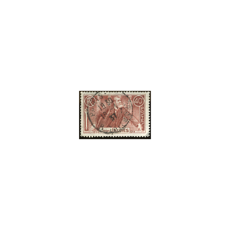 N°318 - 1 Timbre de France oblitéré.