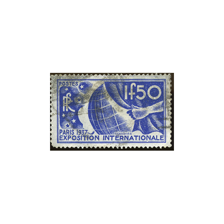 N°327 - 1 Timbre de France oblitéré.