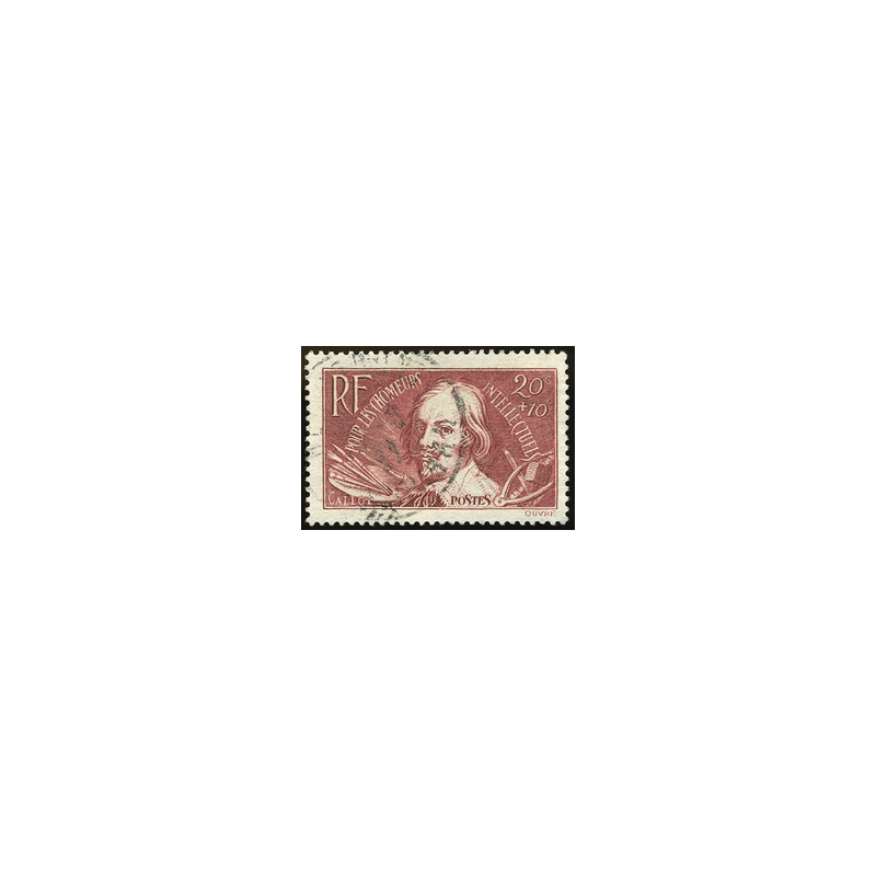 N°330 - 1 Timbre de France oblitéré.