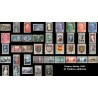Année 1951 - 41 Timbres de France oblitéré.