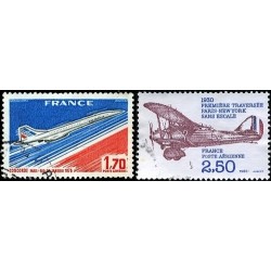 N°49+N°53 - 1980-Poste Aérienne Oblitéré.