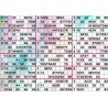 Plaque de 18 cartons de loto plastifié 500 microns neuf (A3)il n'y a pas mieux !