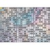 Plaque de 18 cartons de loto plastifié 200 microns neuf (A3).