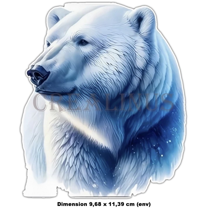 Stickers en Vinyle imperméable adhésif au choix.