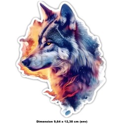 Stickers en Vinyle imperméable adhésif au choix.