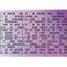 Plaque de 15 cartons de loto plastifié 200 Microns neuf (A3).