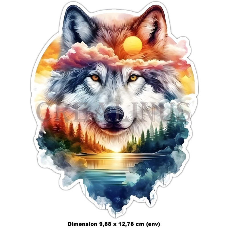 Stickers en Vinyle imperméable adhésif au choix.