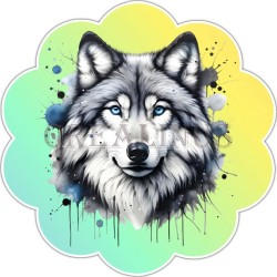 Stickers en Vinyle imperméable adhésif au choix.