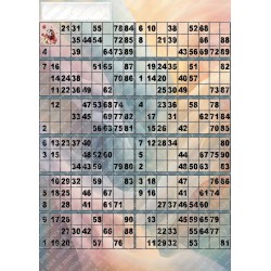 Plaque de 12 Cartons avec porte étiquette à tamponner offertes.