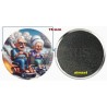 Badge Magnet Aimant 75 m/m avec Motif.