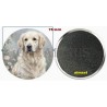 Badge Magnet Aimant 75 m/m avec Motif.