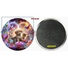 Badge Magnet Aimant 75 m/m avec Motif.