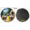 Badge Magnet Aimant 75 m/m avec Motif.