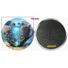 Badge Magnet Aimant 75 m/m avec Motif.