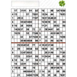 Plaque de 12 Cartons avec porte étiquette à tamponner offertes.