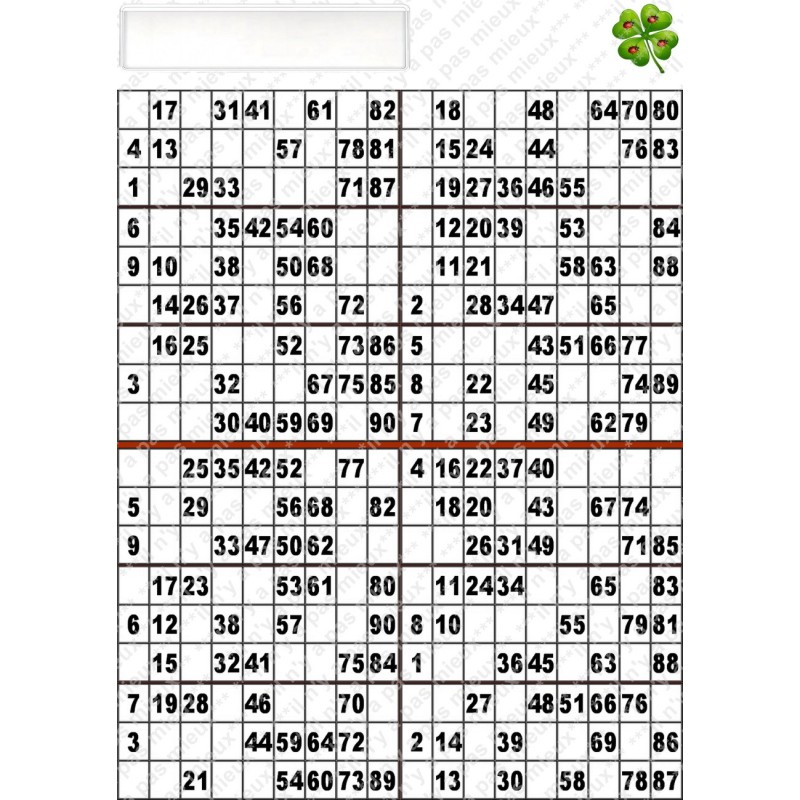 Plaque de 12 Cartons avec porte étiquette à tamponner offertes.