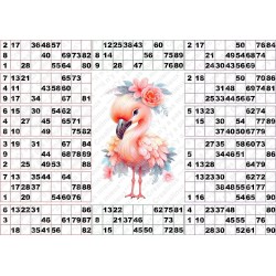 Plaque de 14 cartons de loto plastifié 200 microns neuf (A3) Pliable en 3.