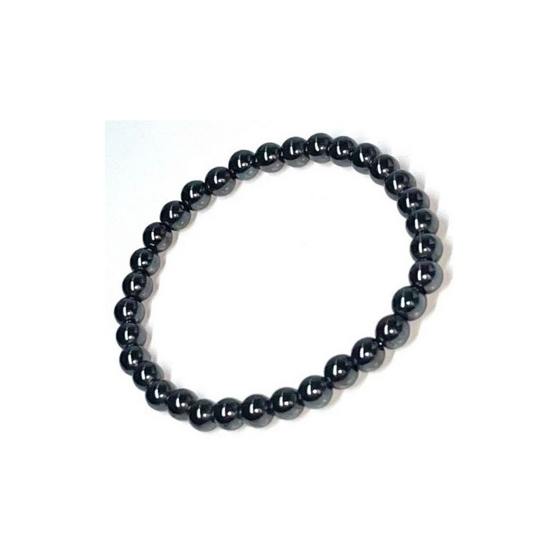 Bracelet Perles en Pierre naturelle 8 m/m HEMATITE a vos mesures.