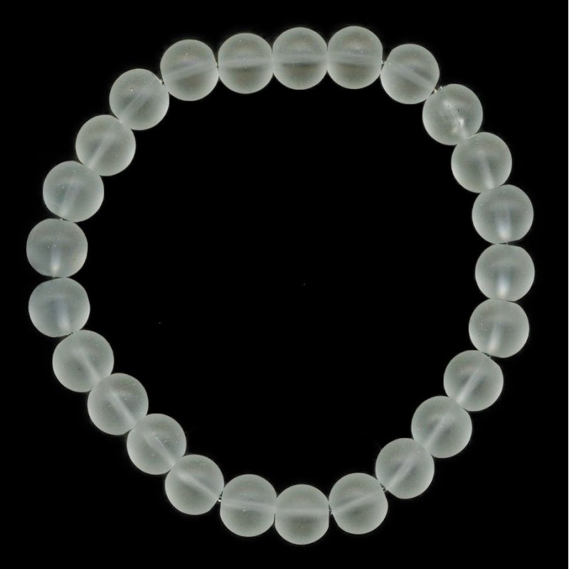 Bracelet Perles en Pierre naturelle 8 m/m PIERRE DE LUNE a vos mesures.