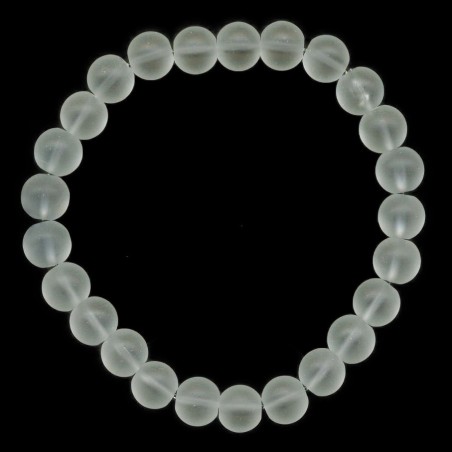 Bracelet Perles en Pierre naturelle 8 m/m PIERRE DE LUNE a vos mesures.