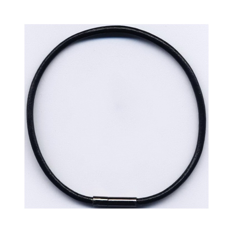 Bracelet cuir véritable 2,5 mm pour homme femme ! Simple, élégant et raffiné.