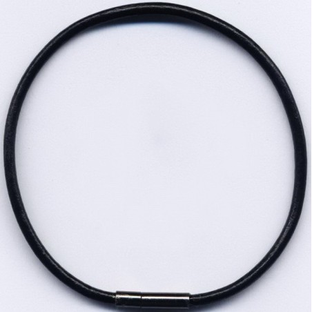 Bracelet cuir véritable 2,5 mm pour homme femme ! Simple, élégant et raffiné.